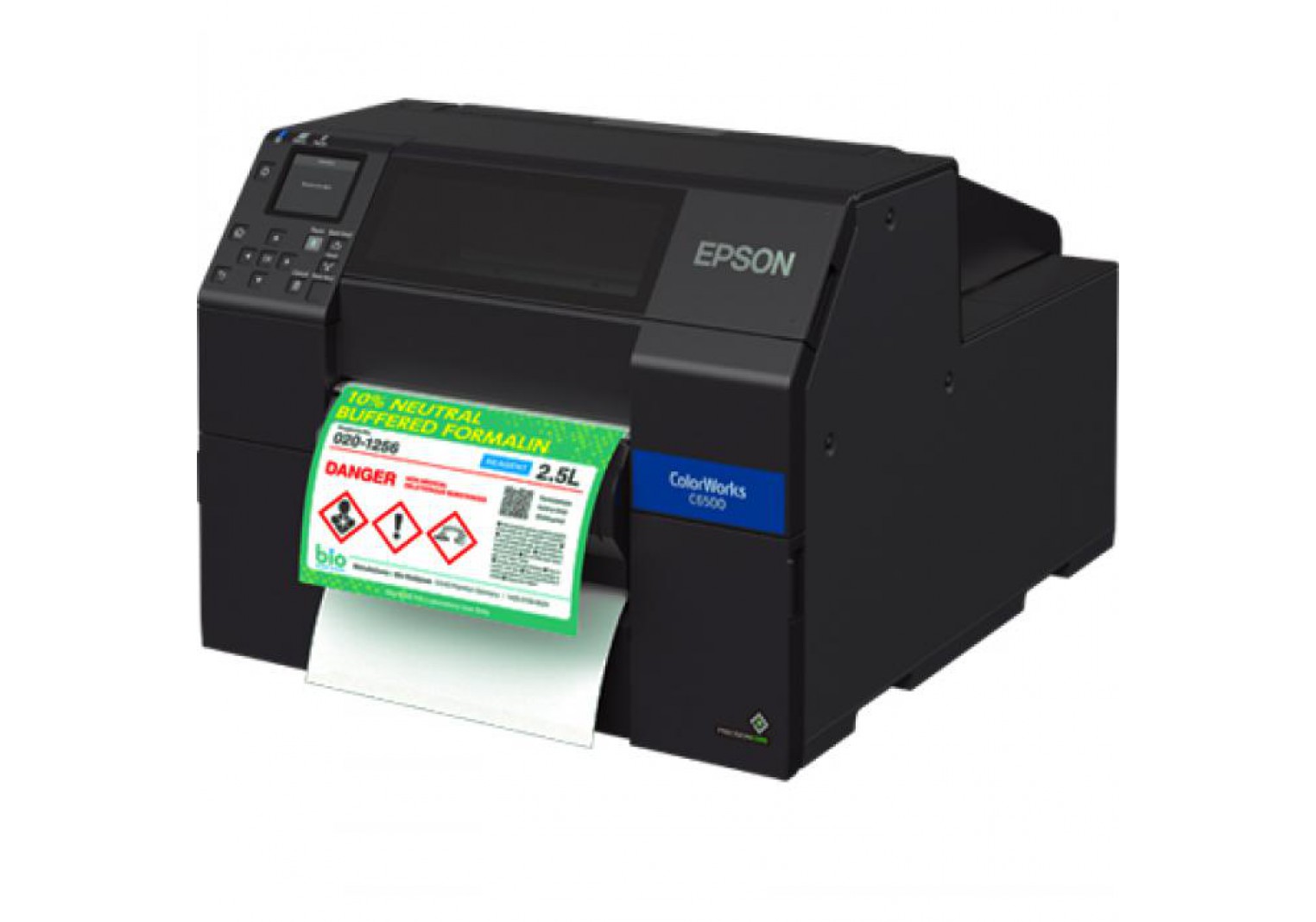 เครื่องพิมพ์บาร์โค้ดสี Epson C6550P